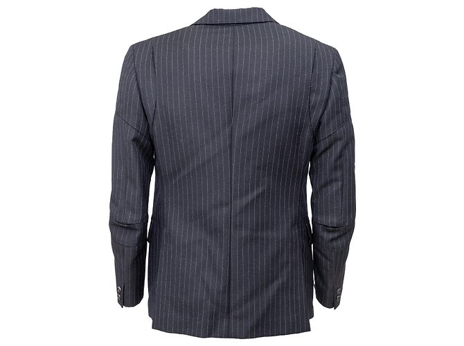 Comme Des Garcons Giacca gessata Comme des Garçons X Junya Watanabe Multicolore - vista 2