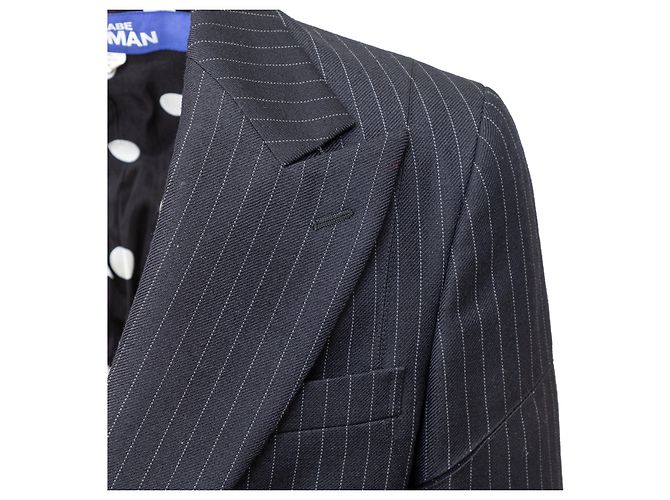 Comme Des Garcons Giacca gessata Comme des Garçons X Junya Watanabe Multicolore - vista 3