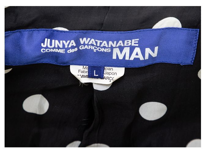 Comme Des Garcons Giacca gessata Comme des Garçons X Junya Watanabe Multicolore - vista 9