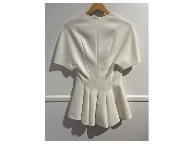 Céline CELINE Tops T.Internacional XS Sintético Blanco - vista 4