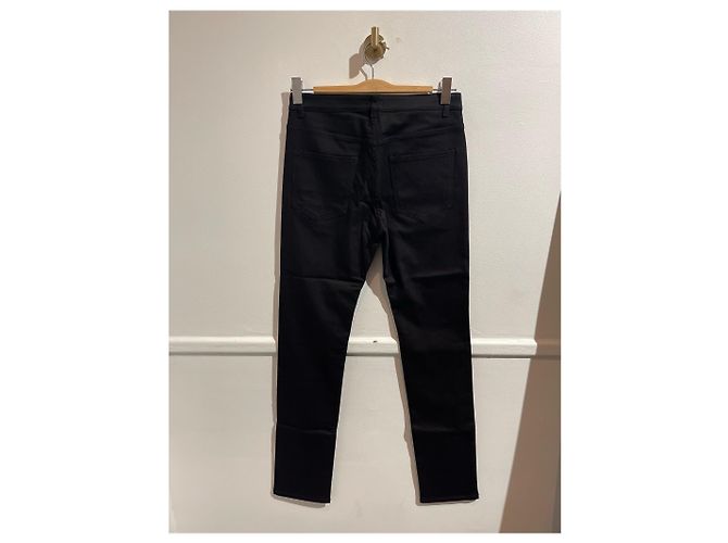 Jeans CHANEL T.FR 38 Algodón Negro - vista 3