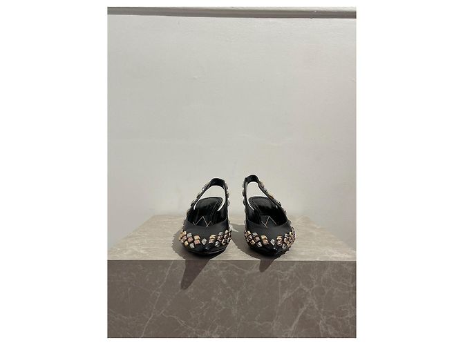 LOUIS VUITTON Absätze T.EU 36.5 Leder Schwarz - Ansicht 2