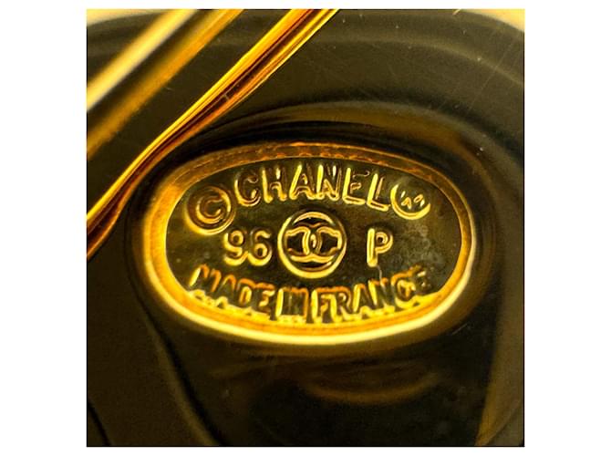 Spilla CHANEL CC Turnlock D'oro - vista 7