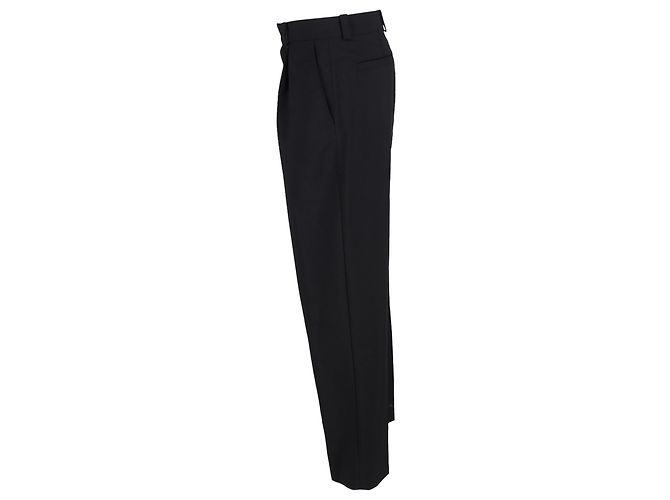 Acne Studios Suit Calças em Lã Preta Preto - vista 2