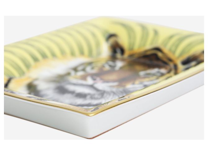 Trim Hermès Plateau à langer Royal Tigre Jaune - vue 2