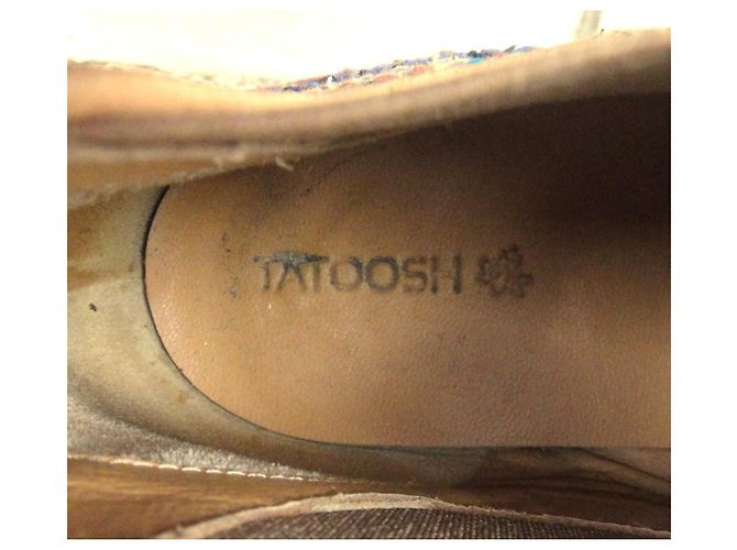 Botines Tatoosh de cuero y textil Multicolor - vista 7