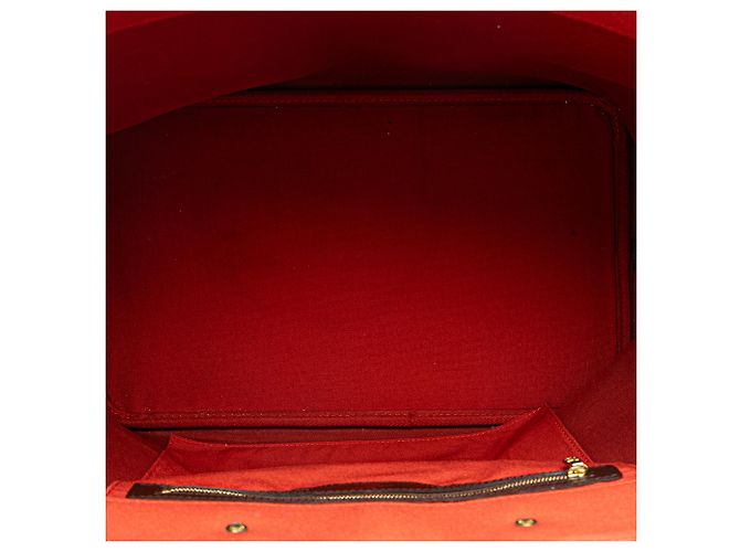 Louis Vuitton Brown Damier Ebene Greenwich PM Marrone - vista 5