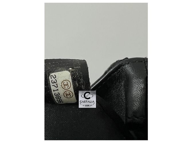 Chanel Borsa a patta con paillettes Super Rare Dare To Disturb Nero - vista 13