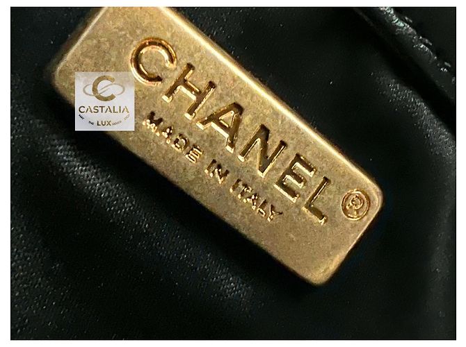 Chanel Borsa a patta con paillettes Super Rare Dare To Disturb Nero - vista 14