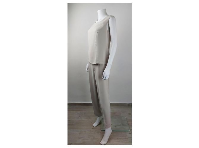 Conjunto de calça Burberry creme Cru - vista 3