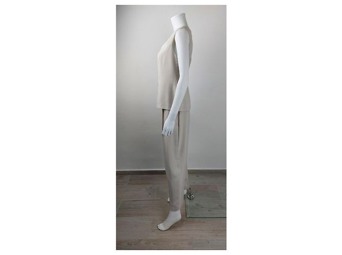 Conjunto de calça Burberry creme Cru - vista 4