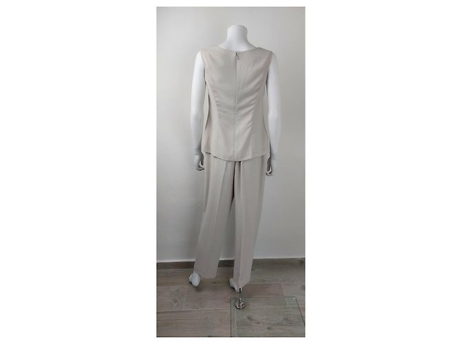 Conjunto de calça Burberry creme Cru - vista 6