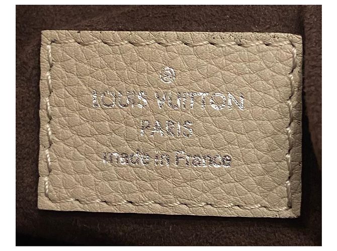 Mahina Babylone Borsa Louis Vuitton Babylone PM Mahina Galet Beige - vista 10