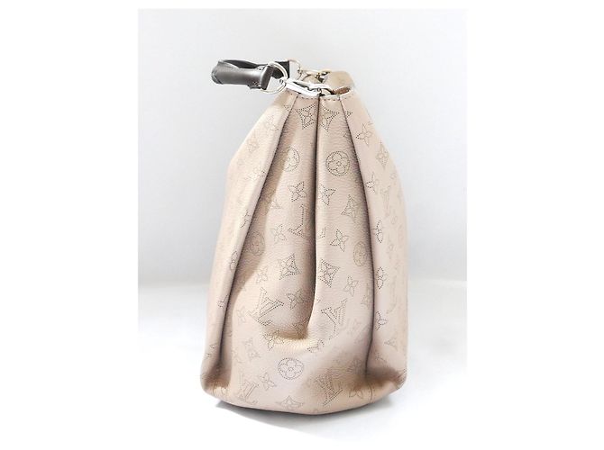 Mahina Babylone Borsa Louis Vuitton Babylone PM Mahina Galet Beige - vista 3