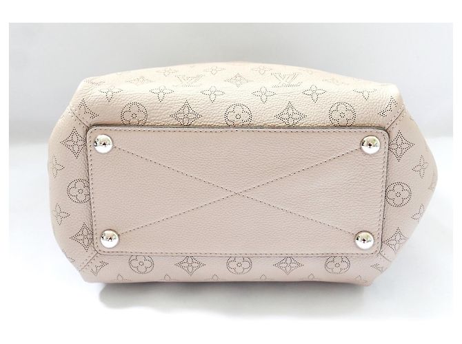 Mahina Babylone Borsa Louis Vuitton Babylone PM Mahina Galet Beige - vista 5
