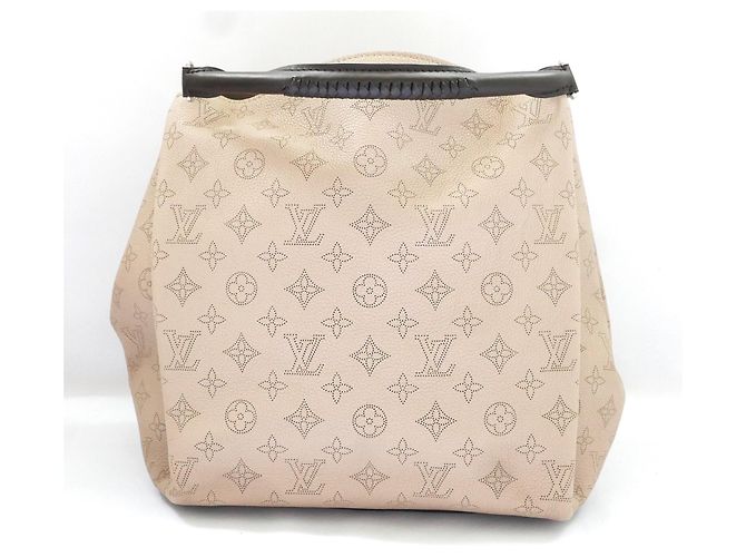 Mahina Babylone Borsa Louis Vuitton Babylone PM Mahina Galet Beige - vista 6