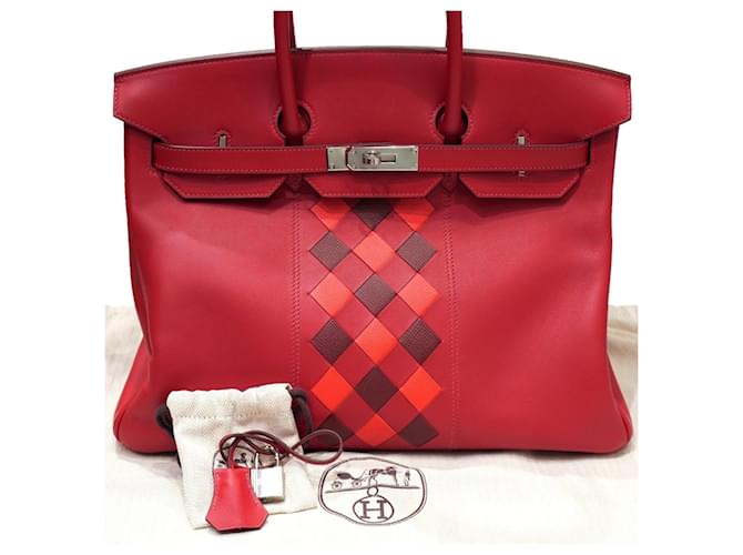 Hermès HERMES BIRKIN 35 Roja - vista 7