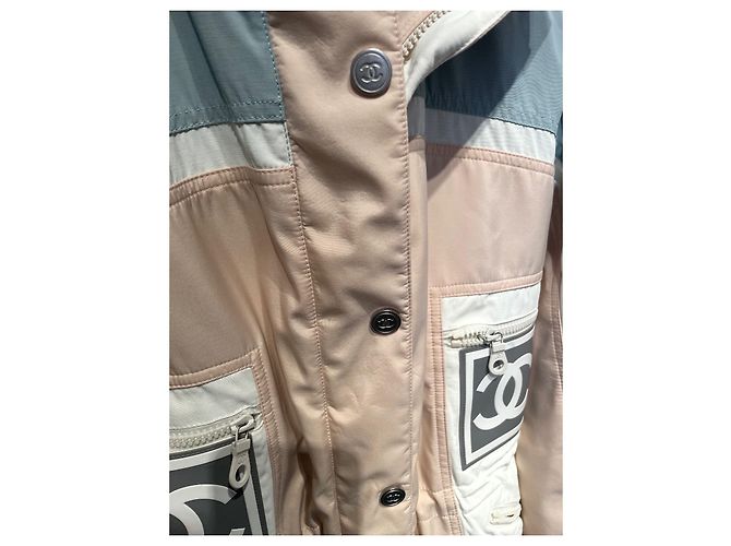 Chanel Coleccionista 2001 Rosa Blanco Azul claro - vista 5