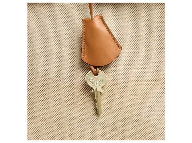 Haut à courroies Hermès Hermes 1985 Borsa da viaggio Haut a courroies HAC 50 Crudo Caramello - vista 6