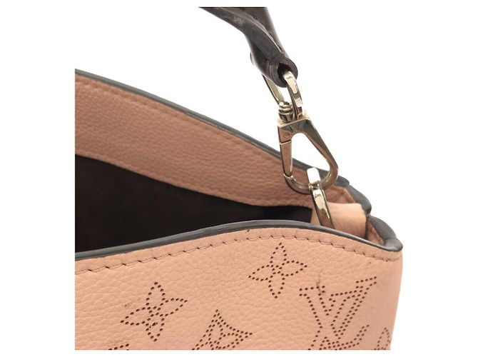 Borsa Louis Vuitton Mahina Babylone PM rosa - vista 10
