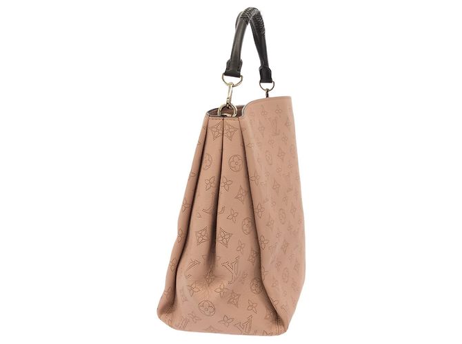 Borsa Louis Vuitton Mahina Babylone PM rosa - vista 2