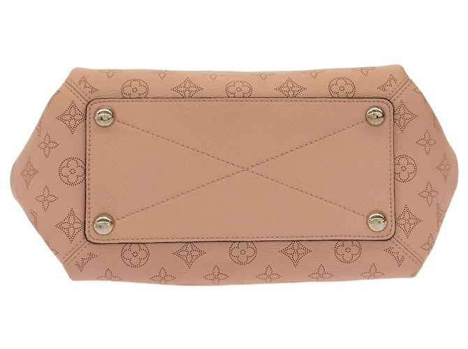Borsa Louis Vuitton Mahina Babylone PM rosa - vista 4