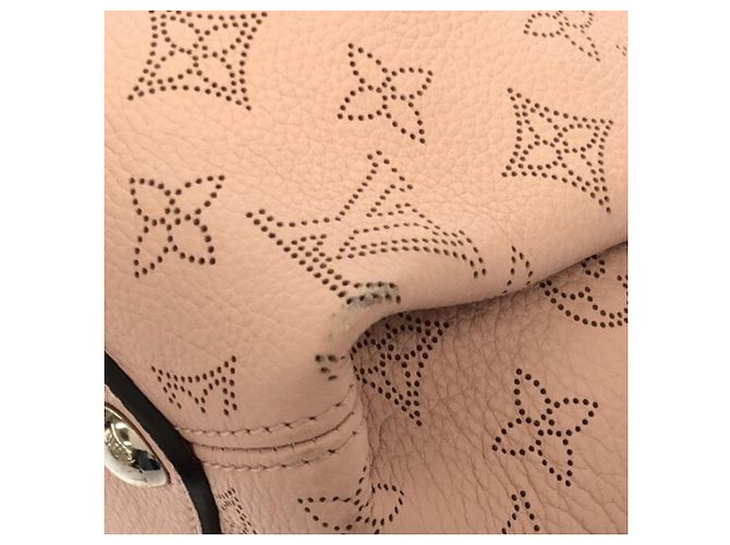 Borsa Louis Vuitton Mahina Babylone PM rosa - vista 8