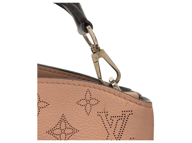 Borsa Louis Vuitton Mahina Babylone PM rosa - vista 9