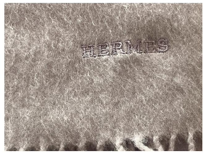Stola Hermès in cashmere rosa - vista 7