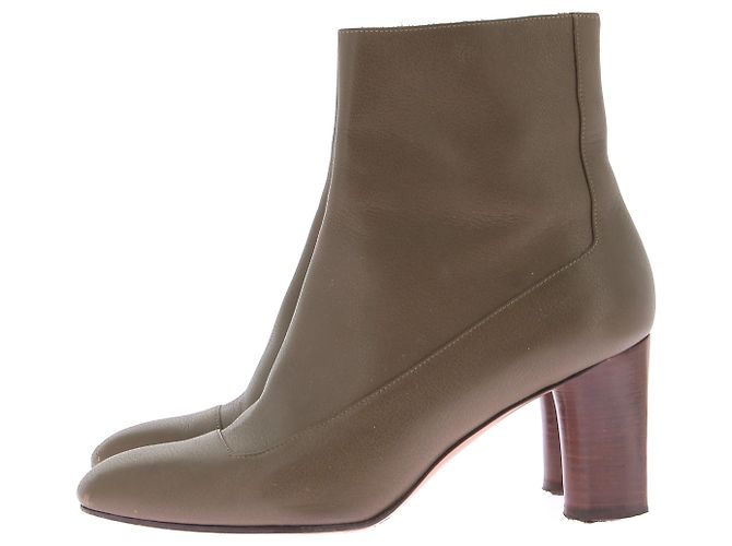 Botas Michel Vivien T.EU 40 Cuero Caqui - vista 2