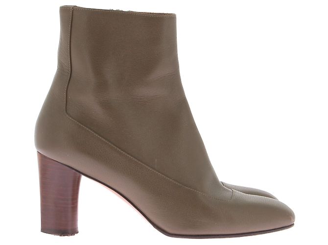 Botas Michel Vivien T.EU 40 Cuero Caqui - vista 3