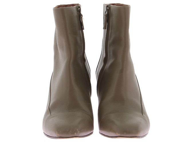 Botas Michel Vivien T.EU 40 Cuero Caqui - vista 4