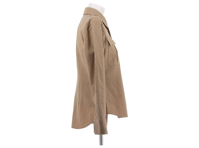 Stella Mc Cartney Stella McCartney parte superior T.IT 44 de lana Camello - vista 3