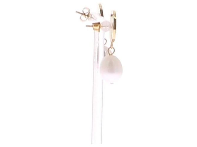 Autre Marque Orecchini Sporty & Rich T. Metallo D'oro - vista 4
