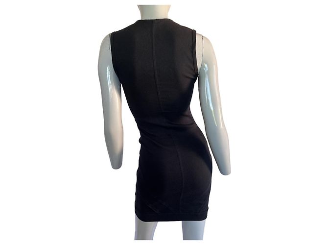 Vestido mini sin mangas Trever de mezcla de lino negro Iro - vista 3