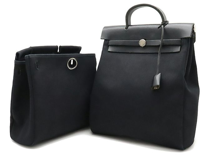 Hermès Hermes Herbag Negro - vista 4