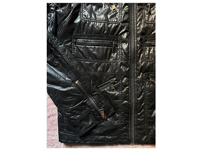 Dolce & Gabbana Giacca multitasche con zip Dolce&Gabbana Vintage dei primi anni 2000 Nero - vista 6