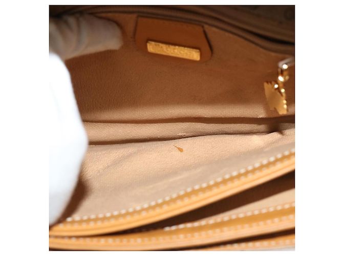 GUCCI Borsa a tracolla Micro GG Supreme in pelle PVC Beige 004 904 0261 Auth ep4329 - vista 11