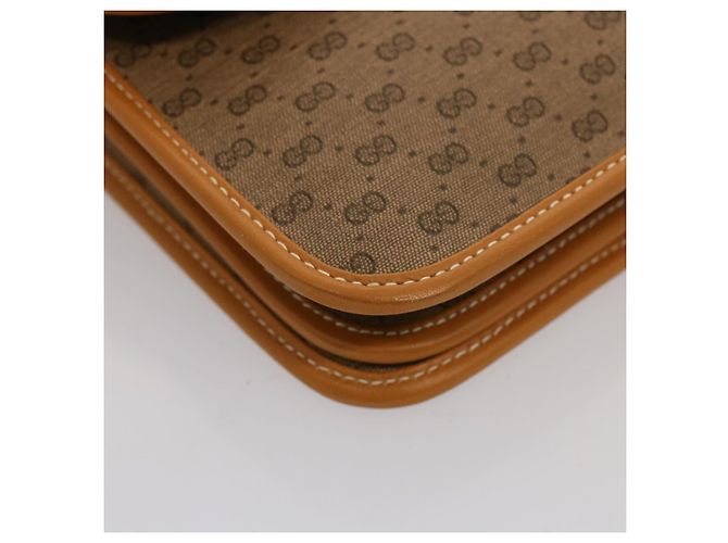 GUCCI Borsa a tracolla Micro GG Supreme in pelle PVC Beige 004 904 0261 Auth ep4329 - vista 14