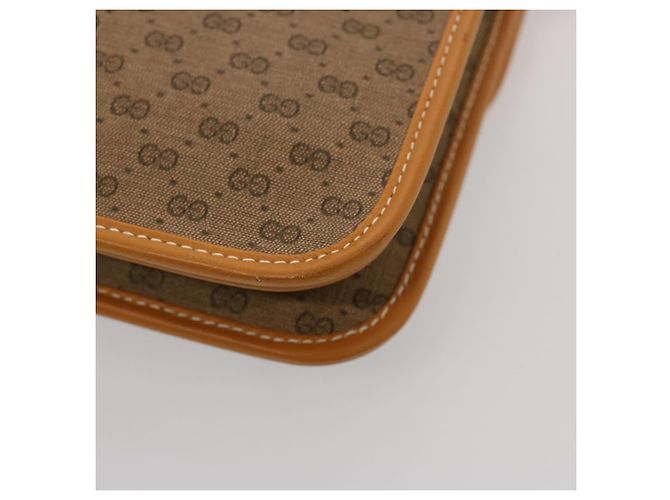 GUCCI Borsa a tracolla Micro GG Supreme in pelle PVC Beige 004 904 0261 Auth ep4329 - vista 15