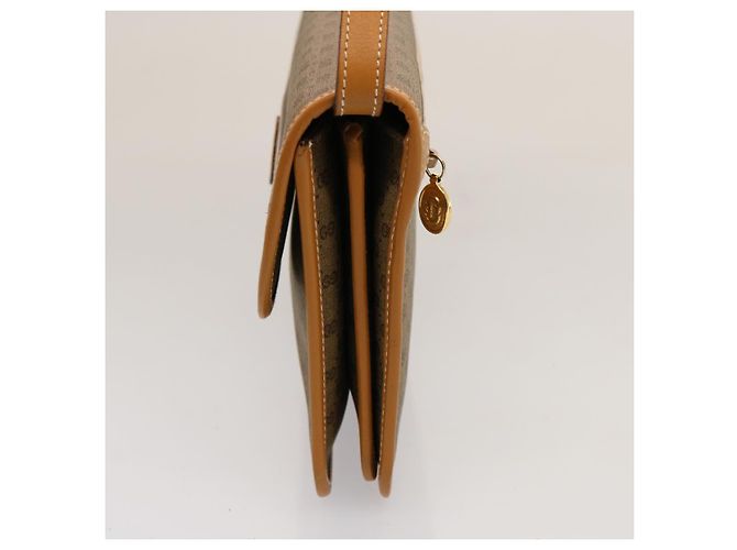 GUCCI Borsa a tracolla Micro GG Supreme in pelle PVC Beige 004 904 0261 Auth ep4329 - vista 3