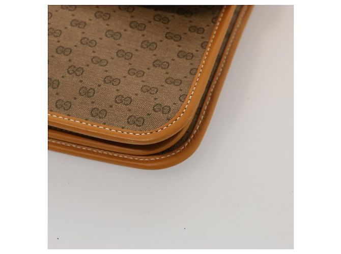 GUCCI Borsa a tracolla Micro GG Supreme in pelle PVC Beige 004 904 0261 Auth ep4329 - vista 9