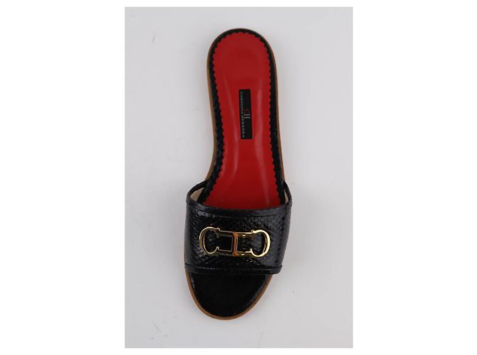 Carolina Herrera Sandali in pelle - vista 5
