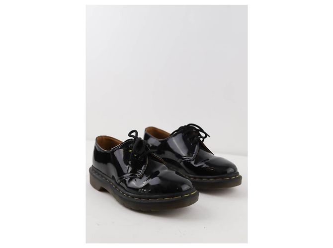 Dr. Martens Derbies de couro - vista 4