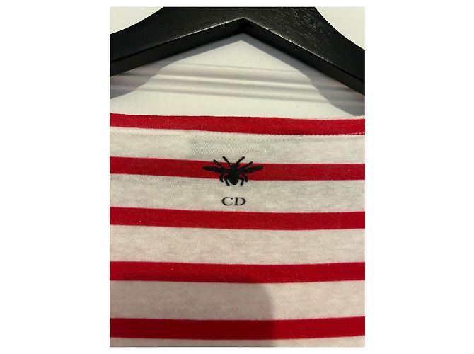 Top Christian Dior J'ADIORE MARBELLA Blanco Algodón - vista 7