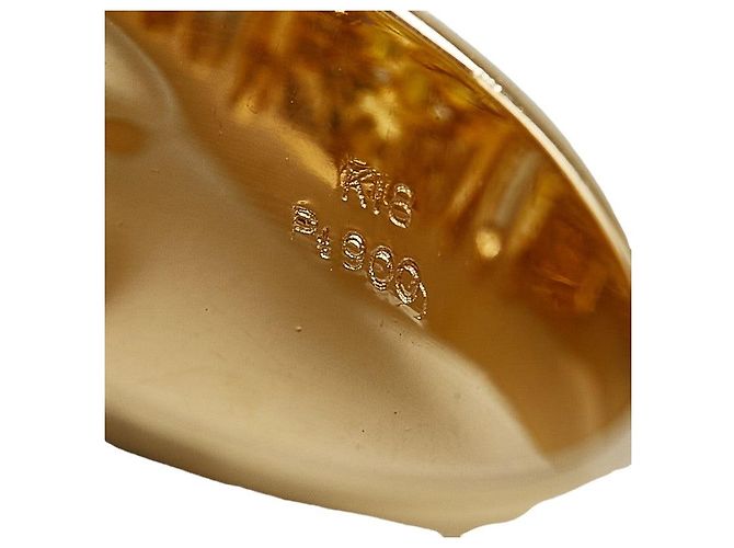 & Other Stories Anello in diamante occhio di gatto in oro K18 e platino Pt900 - vista 4