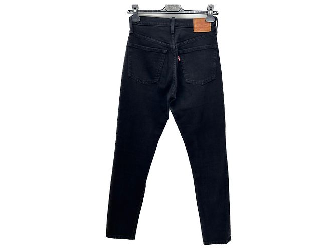 Jeans Levi's T.US 24 Cotone Nero - vista 2