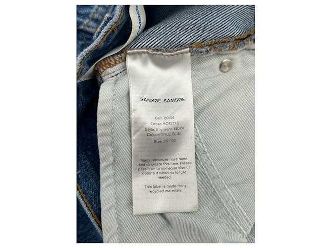 Samsoe & Samsoe Jeans T.US 25 Baumwolle Blau - Ansicht 5