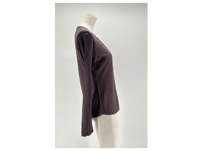 Zadig & Voltaire tops T.International S Algodón Púrpura - vista 3