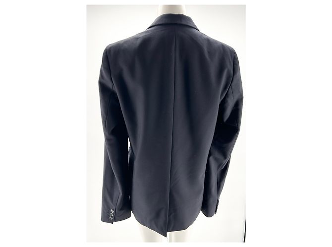 APC Jacken T.International M Wolle Marineblau - Ansicht 2